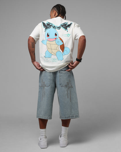 Pokémon By Loiter Squirtle Heavyweight T-Shirt Off White