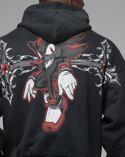 Loiter x Sonic The Hedgehog Chrome Shadow Hoodie Black