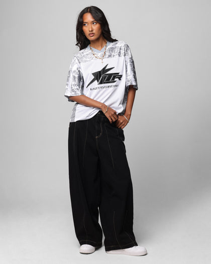 Loiter End Zone Jersey Snow Camo