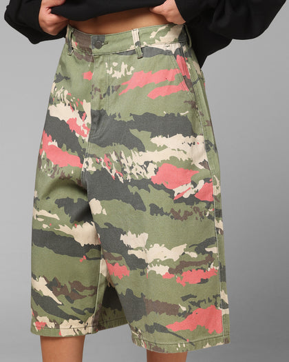 Loiter Hybrid Patch Shorts Camo