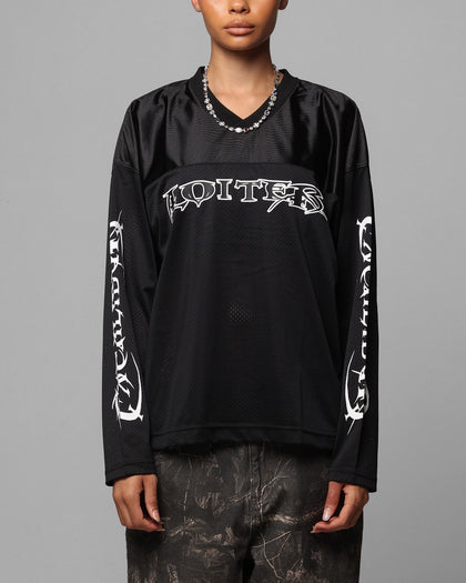 Loiter Long Sleeve Training Jersey Black