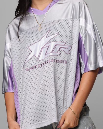 Loiter End Zone Jersey Grey/Purple