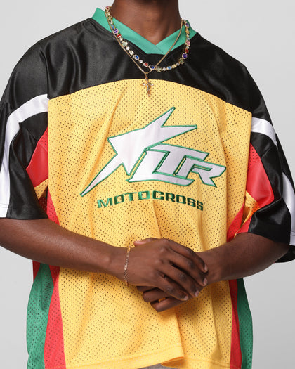 Loiter End Zone Jersey Yellow/Green/Red