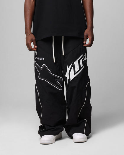 Loiter Motocross Parachute Pants Black