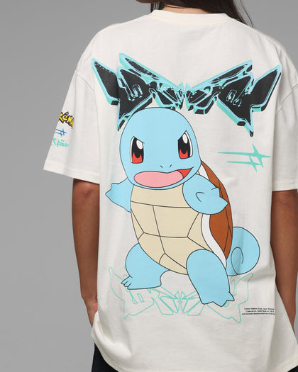 Pokémon By Loiter Squirtle Heavyweight T-Shirt Off White