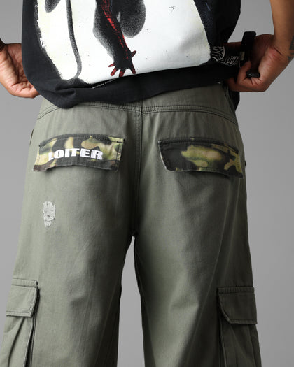 Loiter Spitfire Cargo Pants Green