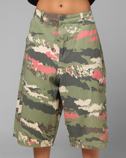 Loiter Hybrid Patch Shorts Camo