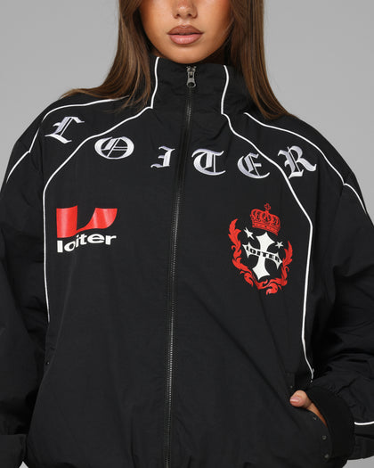 Loiter Imperial Track Jacket Black