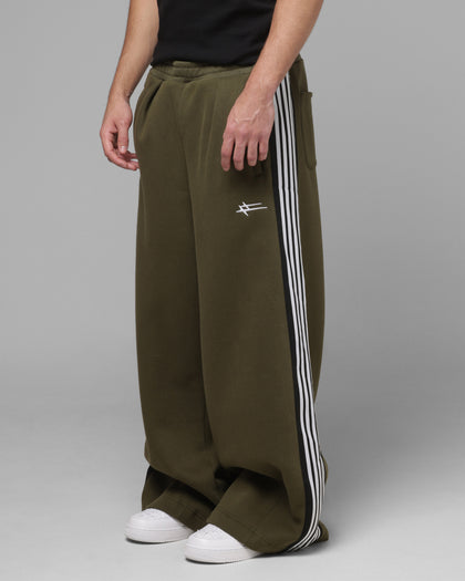 Loiter Hybrid Trackpants Moss Green