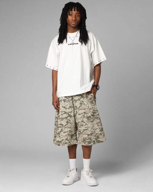 Loiter Opaque Boxy T-Shirt Off White