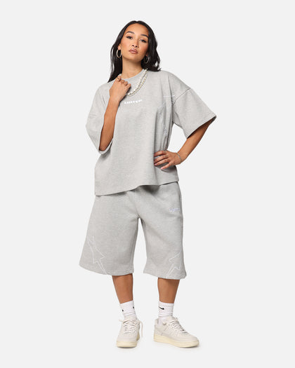 Loiter Dark Performance Fleece Shorts Grey