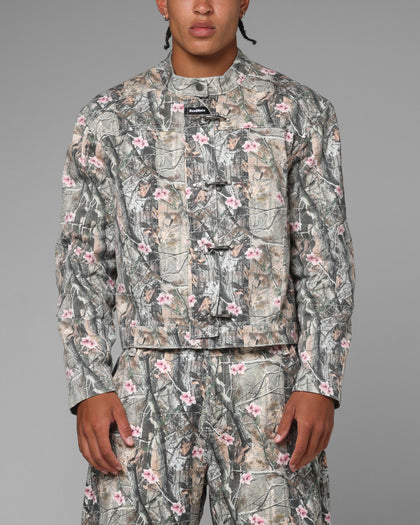 Loiter Thrasher Jacket Pink Tree Camo