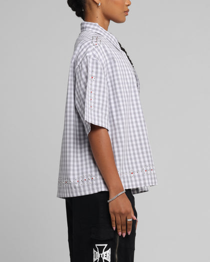 Loiter Western Button Up Shirt Check