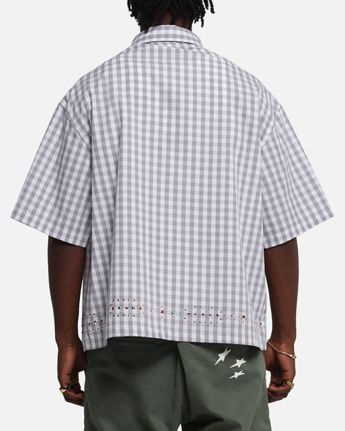 Loiter Western Button Up Shirt Check