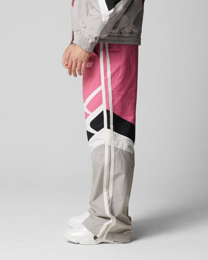 Loiter Hybrid Trackpants Pink/Grey