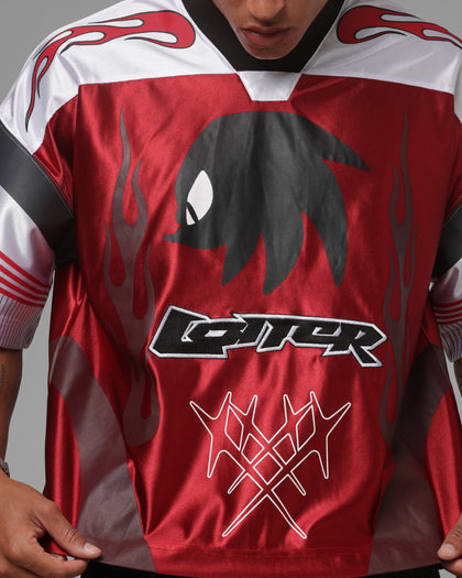 Loiter x Sonic The Hedgehog Knuckles Jersey Red/White