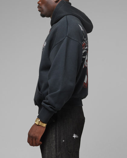Loiter x Sonic The Hedgehog Chrome Shadow Hoodie Black