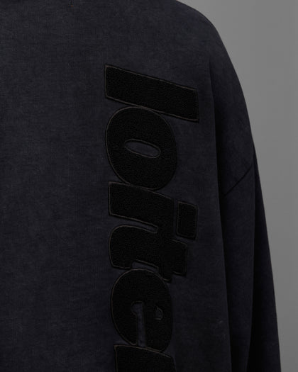 Loiter Freeway Crewneck Washed Black