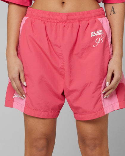 Loiter Subculture Panel Shorts Pink