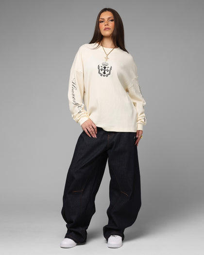 Loiter Purity Thermal Long Sleeve T-Shirt Off White