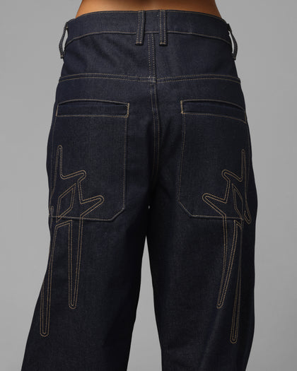 Loiter Star Born Jeans Raw Indigo