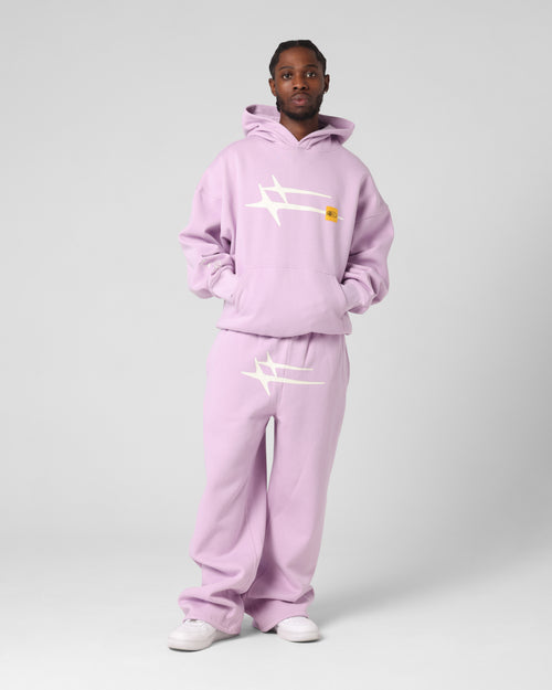 Loiter Hybrid Hoodie Lilac