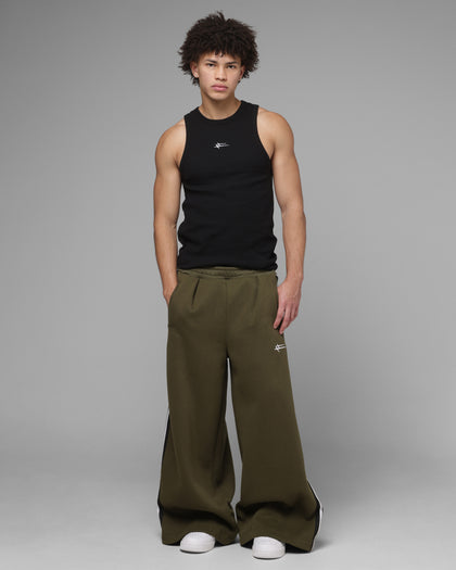 Loiter Hybrid Trackpants Moss Green