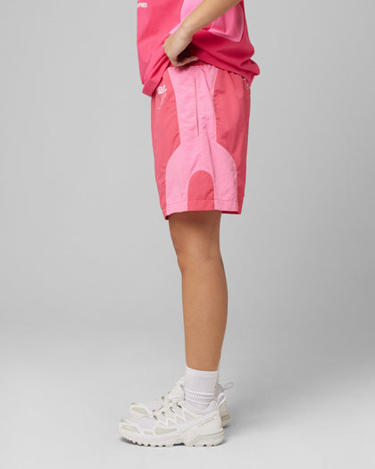 Loiter Subculture Panel Shorts Pink