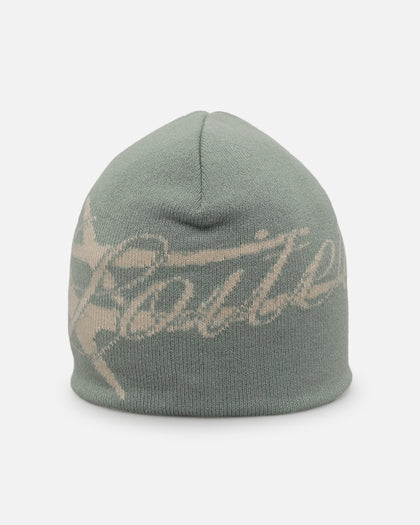 HYBRID SKULL KNIT BEANIE - Sage