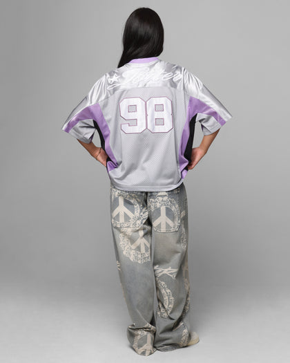 Loiter End Zone Jersey Grey/Purple