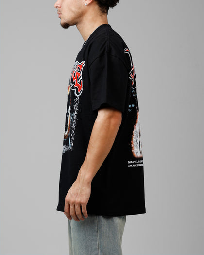 Loiter Marvel Ghost Rider Heavyweight T-Shirt Black