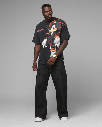 Loiter x Sonic The Hedgehog Shadow Jeans Black