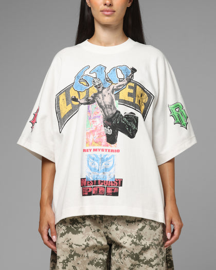 Loiter X WWE Rey Mysterio T-Shirt White