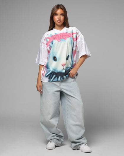 Loiter Airbrush Jersey Pink/White