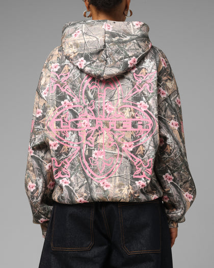 Loiter Blade Hoodie Pink Real Tree