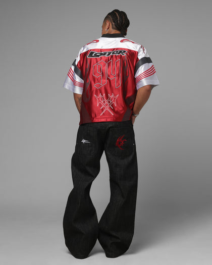 Loiter x Sonic The Hedgehog Knuckles Jersey Red/White