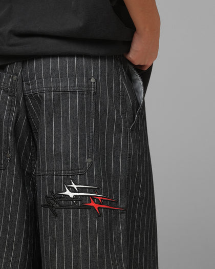 Loiter Hybrid Patch Shorts Black
