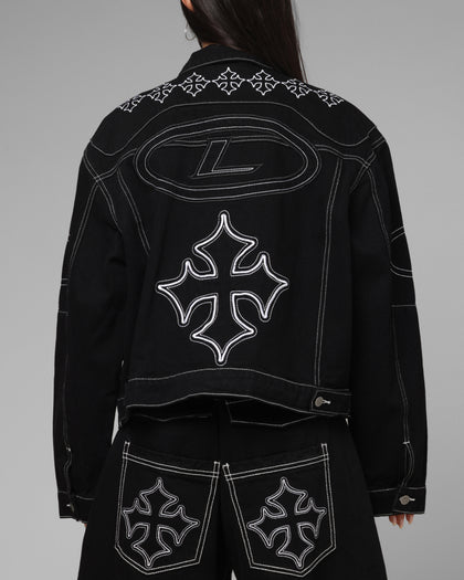 Loiter Daytona Denim Jacket Black