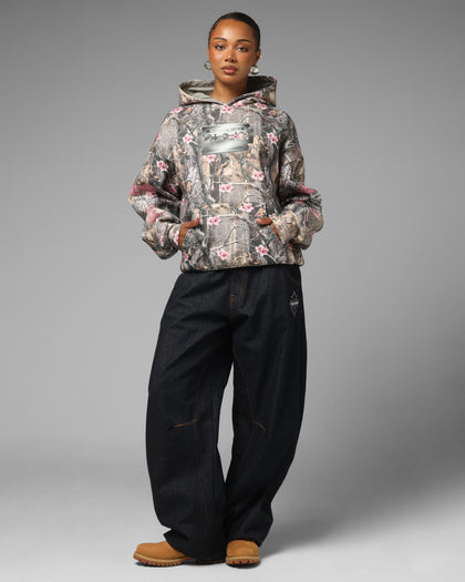 Loiter Blade Hoodie Pink Real Tree