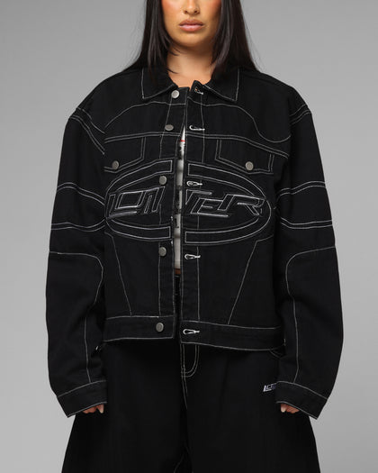 Loiter Daytona Denim Jacket Black