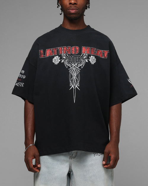 Loiter X WWE Eddie Guerrero Vintage T-Shirt Black