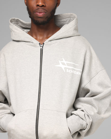 Loiter Hybrid Premium Hoodie Grey