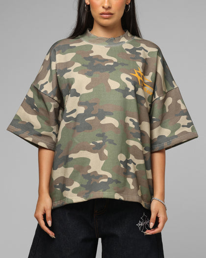 Loiter Ultra Hybrid Premium T-Shirt Camo