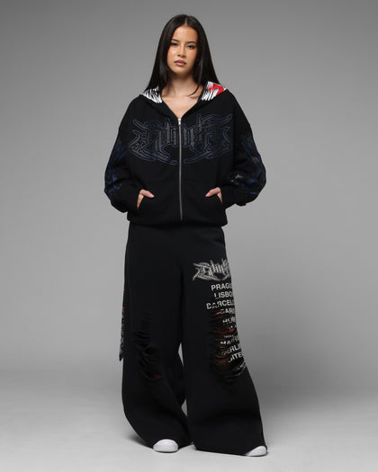 Loiter Marvel Venom Zip Through Hoodie Black