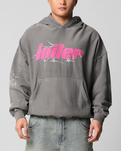 Loiter Neo Hoodie Washed Charcoal