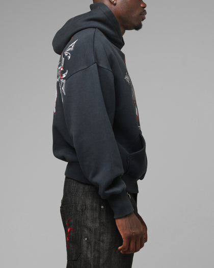 Loiter x Sonic The Hedgehog Chrome Shadow Hoodie Black