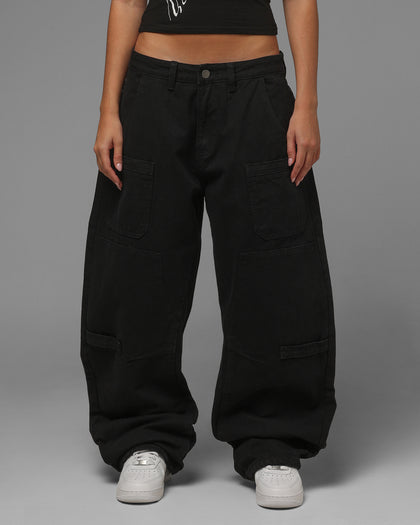 Loiter Utility Work Pants Black