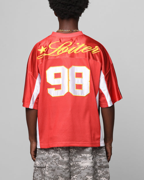 Loiter End Zone Jersey Red