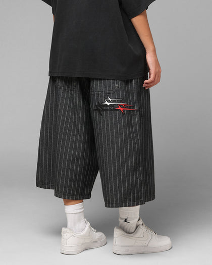 Loiter Hybrid Patch Shorts Black