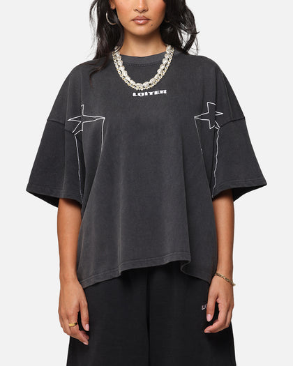 Loiter Dark Performance T-Shirt Charcoal